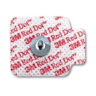 3M Red Dot Repositionable Monitoring Electrode, 1.56 x 1
