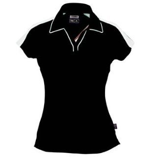 Adidas A44   Ladies ClimaLite Colorblock Short Sleeve Womens Golf