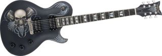 Schecter Jerry Horton Solo 6 Satin Blk Whot Rod Graphic