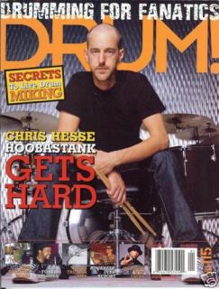 Drum Magazine January 2006 Chris Hesse Hoobastank