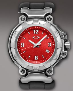 Oakley Crankcase Watch, Red   