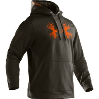Under Armour Ms Solid Antler Hoody   Rifle Green/Hunter Orange   Size