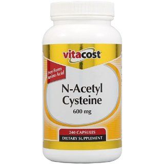 Vitacost N Acetyl Cysteine (NAC)    600 mg   240 Capsules