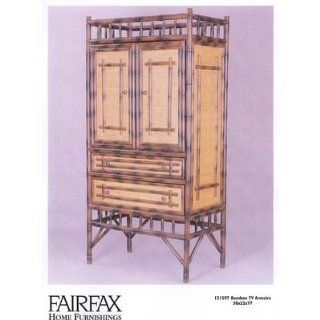 Fairfax Home Furnishings Bamboo TV Armoire