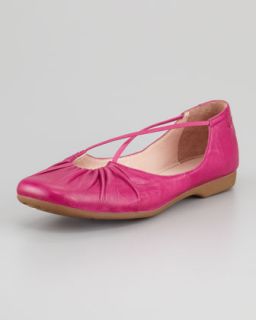  flat magenta available in magenta $ 199 00 taryn rose bryan ruched