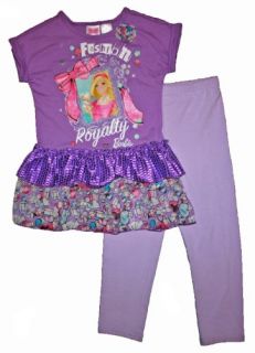 Barbie Tunic Shirt & Legging Toddler Clothing Set