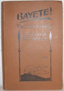 1923 Bayete George Heaton Nicholls South Africa Novel