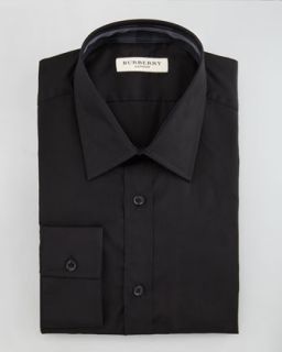 classic fit dress shirt black $ 185