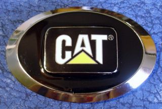 Caterpillar Cat Heavy Equipment Logo Belt Buckle