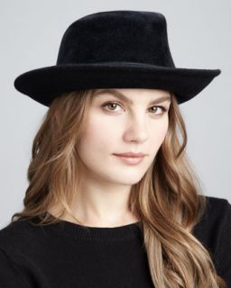 D0DYB Eric Javits Tracy Velour Belted Hat