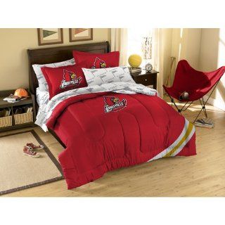 BSS   Louisville Cardinals NCAA Bed in a Bag (Full