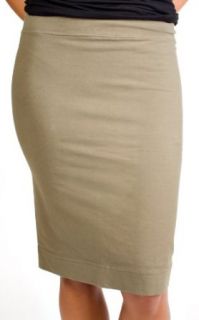 Hard Tail pencil skirt (khaki) Clothing