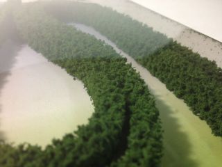 FALLER 2 Hedges 500 x 8 x 15 mm Landscaping Details HO N Z Scale NEW