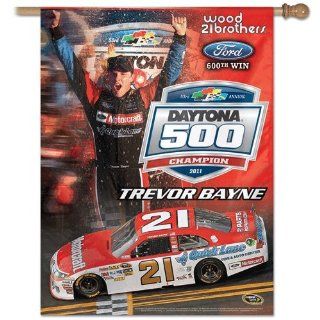 #21 Trevor Bayne Banner 2011 Daytona 500 Champion Sports