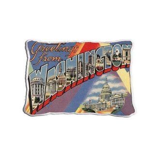 Greetings from Washington DC Pillow   11 x 18 Pillow Home