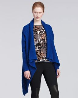  in sapphire $ 595 00 yigal azrouel oversized cable knit cardigan