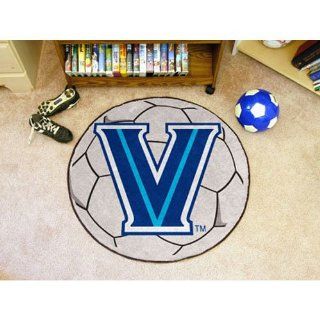 BSS   Villanova Wildcats NCAA Soccer Ball Round Floor Mat
