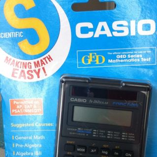Casio FX 260 Scientific Solar Calculator New