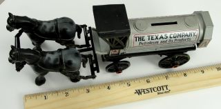 Ertl Toy 1910 Texaco Horse Trailer Bank Die Cast Limited Edition 1 32