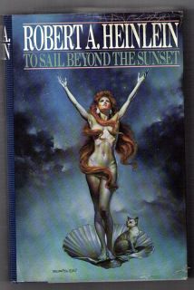  Sail Beyond The Sunset Robert Heinlein 1987 HC 1st 0399132678