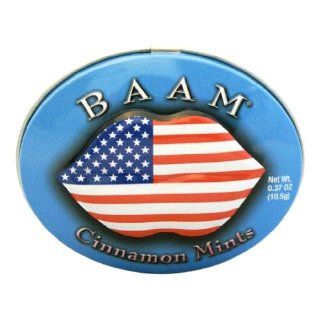 Baam Mints American Flag Tin, .37 Ounce (Pack of 9) 