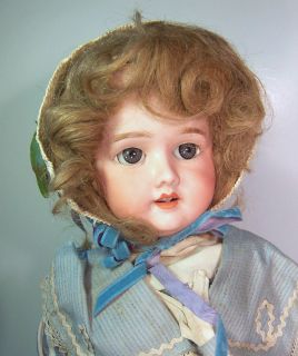  Antique 18 inch Schoenhau Hoffmeister 1909 Doll All Original