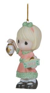 Precious Moments 2012 Dated Ornament Light Your Heart with Christmas