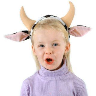 Childs Cow Costume Headband: Toys & Games