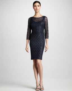  lace dress women s available in navy silver $ 468 00 david meister