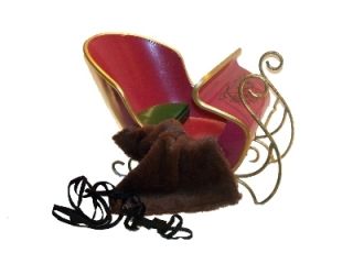New 18 Doll Victorian Holiday Sleigh Accessories for American Girl