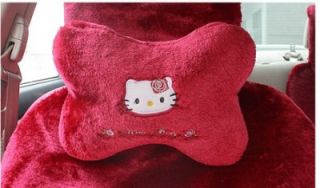 Hello Kitty Auto Car Seat Cushion Cover Accessories Set