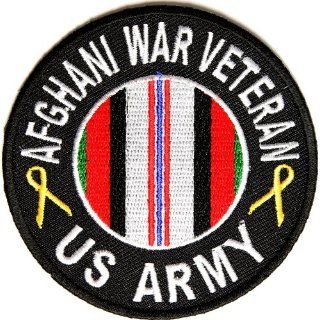 US Army Afghan War Veteran Patch, 3 inch, small
