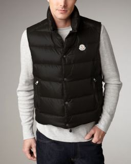  black available in black $ 550 00 moncler tib puffer vest black $ 550