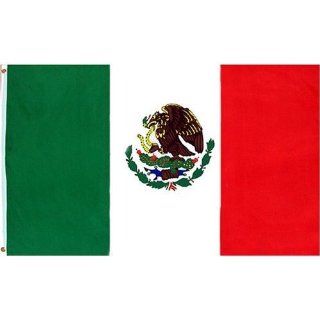 Mexico Flag Polyester 3 ft. x 5 ft.    Mexican flag
