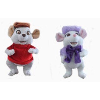 Disney The Rescuers Down Under 6 Bernard & Bianca Plush