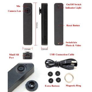 Button Video Camera / Camcorder (AVI Format 640x480
