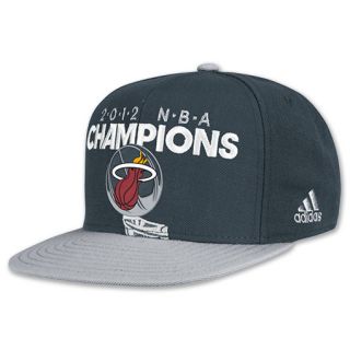 adidas Miami Heat 2012 NBA Finals Championship Locker Room Hat