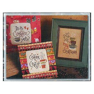 Coffee Crazy   Cross Stitch Pattern: Arts, Crafts & Sewing