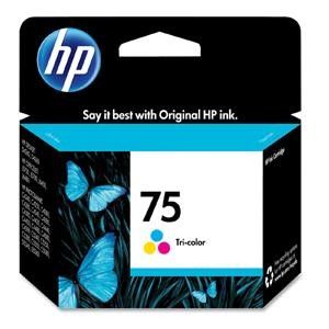 HP 75 Tri Color Ink Cartridge Genuine