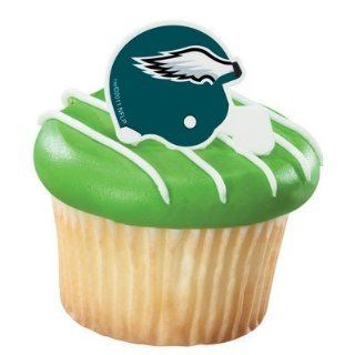 NFL Philadelphia Eagles Cupcake Rings 12 Pack: Toys
