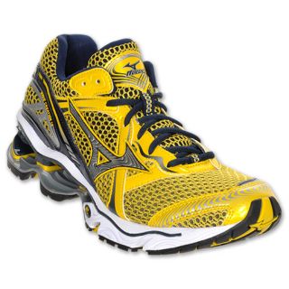 Mizuno Mens Wave Creation 12 Running Shoes Yellow