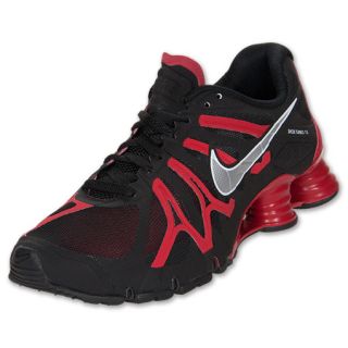 Nike Shox Turbo+ 13 Mens Running Shoes Black/REd