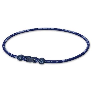 Phiten Titanium Star 18 Inch Necklace Blue