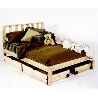 Collegiate Furniture The Rock Platform Bed: Home & Kitchen