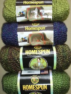  Brand Yarn Homespun Apple Green Barrington Herb Garden Olive