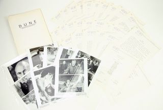 Dune 1984 Press Kit Original Release with 8 Stills and 27 Information