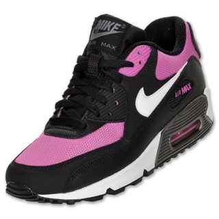 Girls Gradeschool Nike Air Max 90 Pink/Black/White