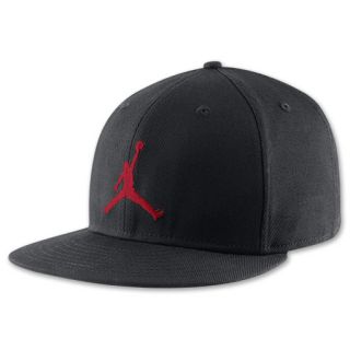 Jordan Jumpman Mens Fitted Hat Black/Red