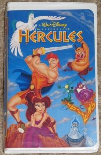  of 3 Walt Disney VHS Movies, Air Bud, Beauty and the Beast, Hercules