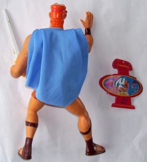  this is the hercules vinyl doll from disney s hercules he stands